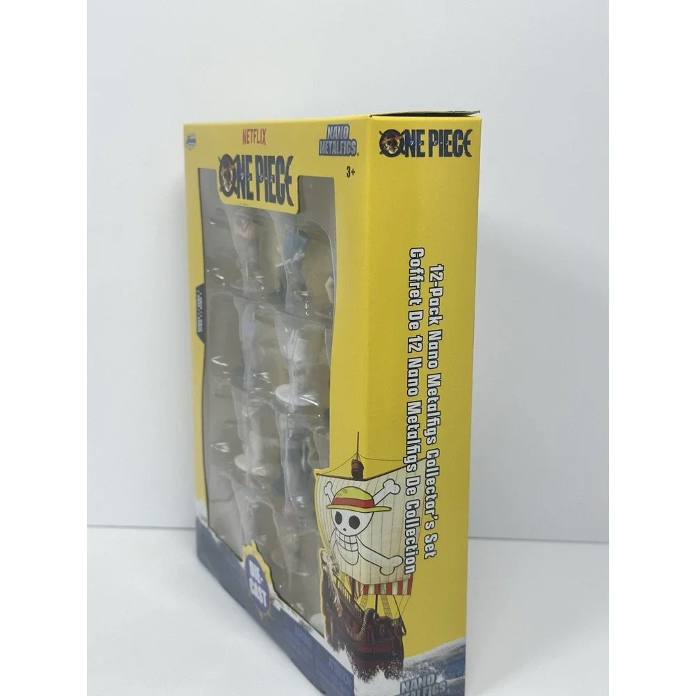 One Piece Nano Metalfigs 12 Pack Netflix 2026 Jada Toys Die Cast New